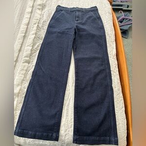 J. Crew Dark Indigo Flare Jeans